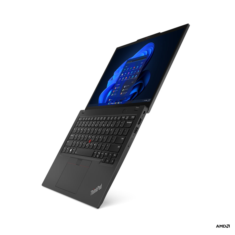 Lenovo ThinkPad X13 Gen 4 (AMD) AMD Ryzen™ 5 PRO 7540U Laptop 13.3" WUXGA 16 GB LPDDR5x-SDRAM 256 GB SSD Wi-Fi 6E (802.11ax) Windows 11 Pro US English Black