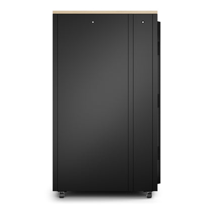 APC AR4038LA rack cabinet 38U Freestanding rack Black, Maple color