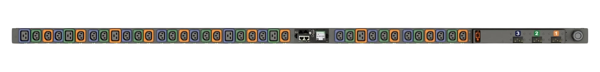 Vertiv Geist MNU5MGW1-36PT68-3TL15A0A10-S-A power distribution unit (PDU) 36 AC outlet(s) 0U Black