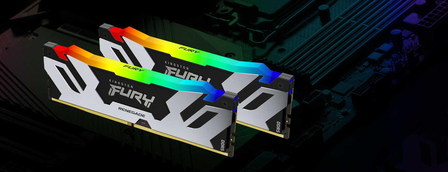 Kingston Technology FURY Renegade RGB memory module 96 GB 2 x 48 GB DDR5 6400 MT/s