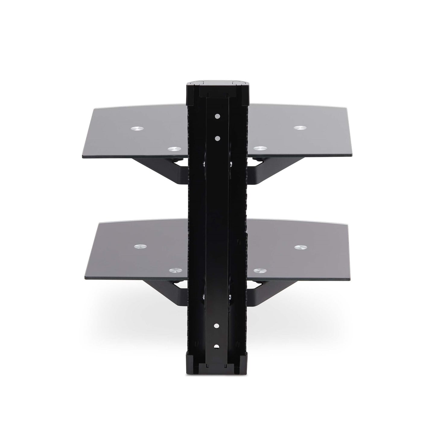 StarTech.com 2B-WALL-MOUNT-SHELF AV equipment shelf Black Glass