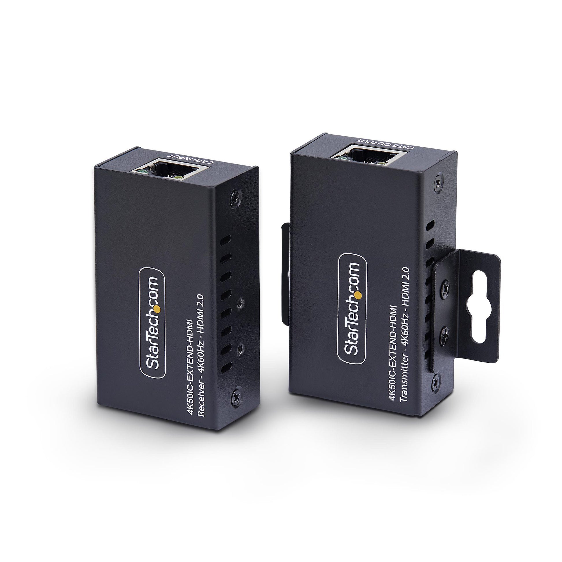 StarTech.com 4K50IC-EXTEND-HDMI AV extender AV transmitter & receiver Black