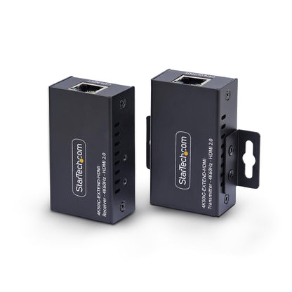 StarTech.com 4K50IC-EXTEND-HDMI AV extender AV transmitter & receiver Black