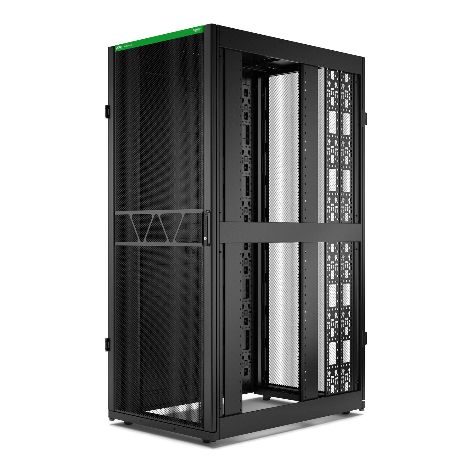 APC AR3380B2 rack cabinet 42U Freestanding rack Black