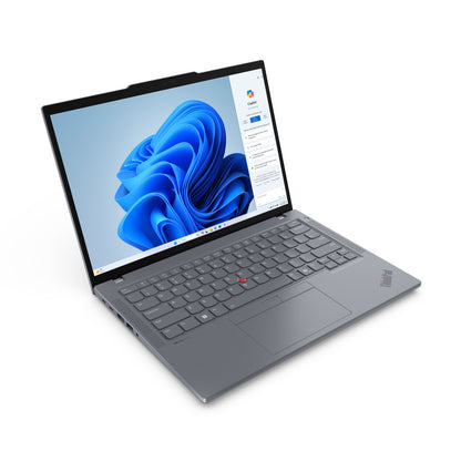 Lenovo ThinkPad T14 Gen 5 (AMD) AMD Ryzen™ 5 PRO 8540U Laptop 14" Touchscreen WUXGA 32 GB DDR5-SDRAM 512 GB SSD Wi-Fi 6E (802.11ax) Windows 11 Pro Gray