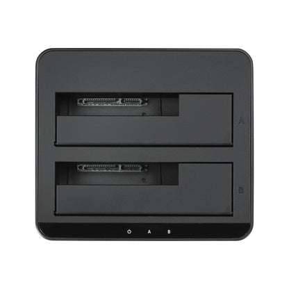 StarTech.com SDOCK2U33V storage drive docking station USB 3.2 Gen 1 (3.1 Gen 1) Type-B Black