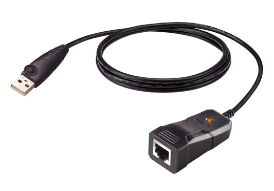 ATEN UC232BF serial cable Black 47.2" (1.2 m) USB Type-A RJ-45