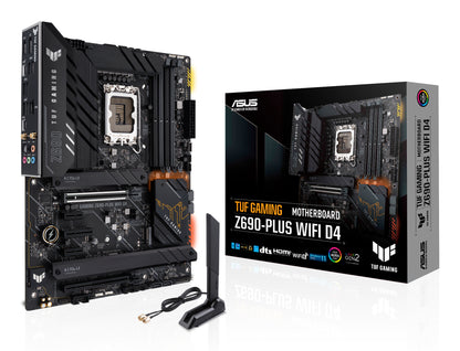 ASUS TUF GAMING Z690-PLUS WIFI D4 Intel Z690 LGA 1700 ATX