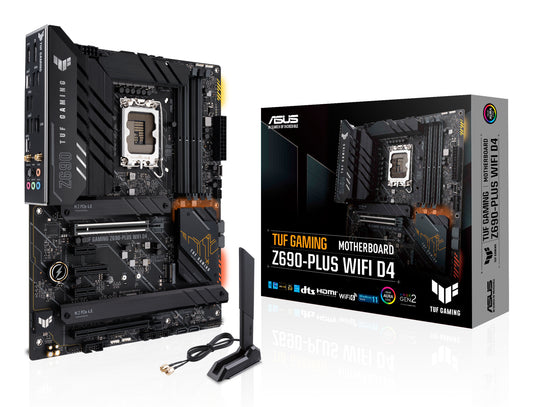 ASUS TUF GAMING Z690-PLUS WIFI D4 Intel Z690 LGA 1700 ATX