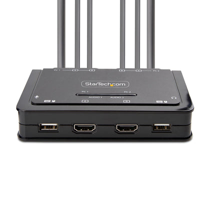 StarTech.com C2-DH46-UA2-CBL-KVM KVM switch Black
