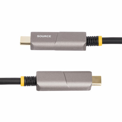 StarTech.com 146B-USBC-HDMI4K-AOC video cable adapter 598.4" (15.2 m) USB Type-C HDMI Type A (Standard) Black