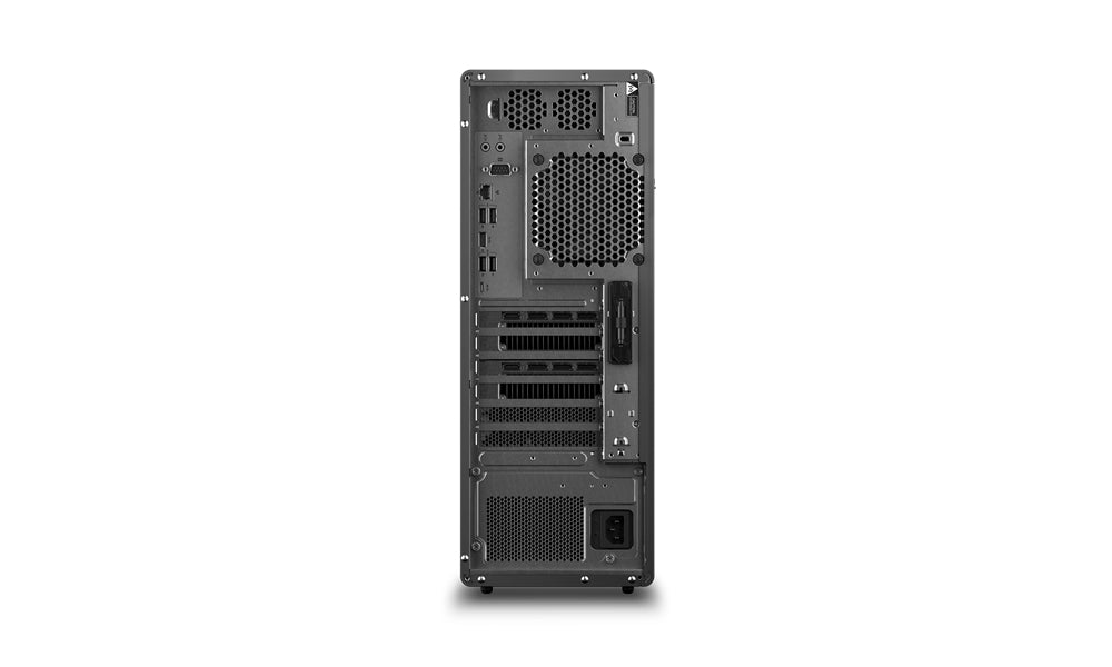 Lenovo ThinkStation P5 Intel Xeon W w5-2445 32 GB DDR5-SDRAM 512 GB SSD NVIDIA T400 Windows 11 Pro for Workstations Tower Workstation Black, Red