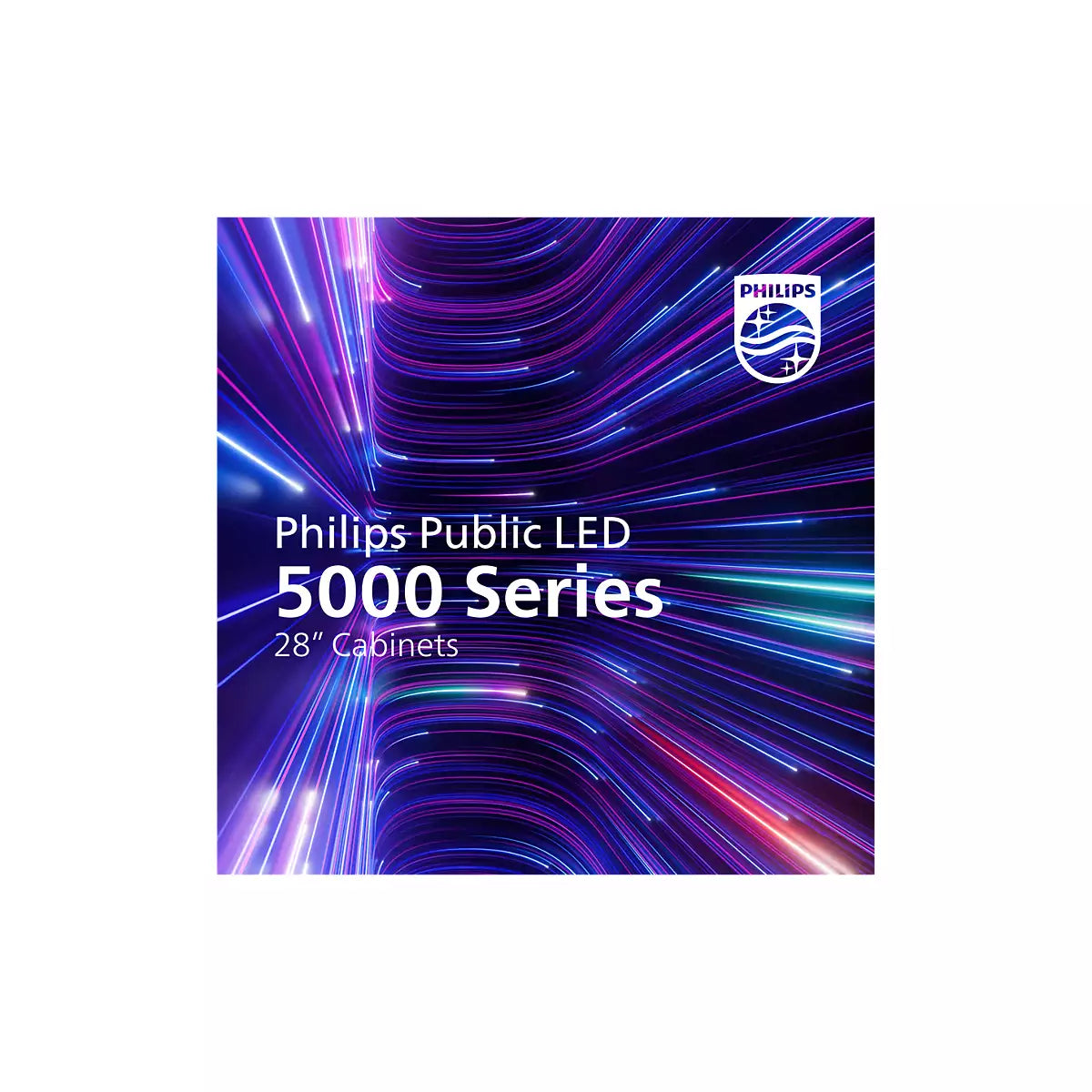 Philips 5000 series 28HDL5000PP/00 signage display Digital signage flat panel 28" LED Black