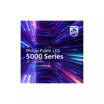 Philips 5000 series 28HDL5000PP/00 signage display Digital signage flat panel 28" LED Black