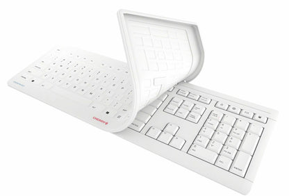 CHERRY JK-8552US-0 keyboard Universal RF Wireless QWERTY US English White