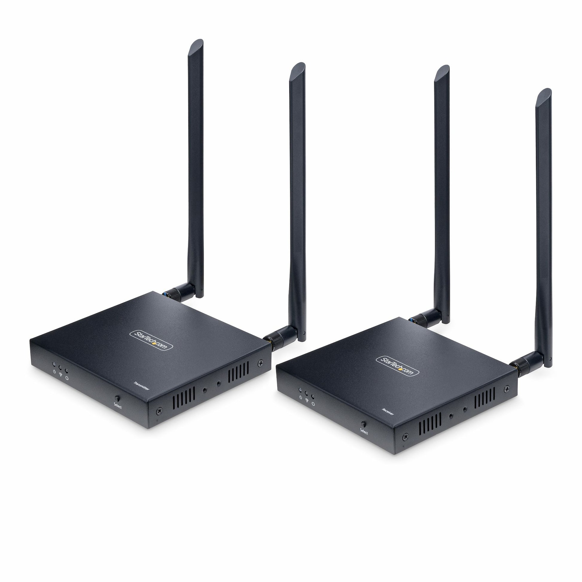 StarTech.com ST121WHDS2 AV extender AV transmitter & transceiver Black