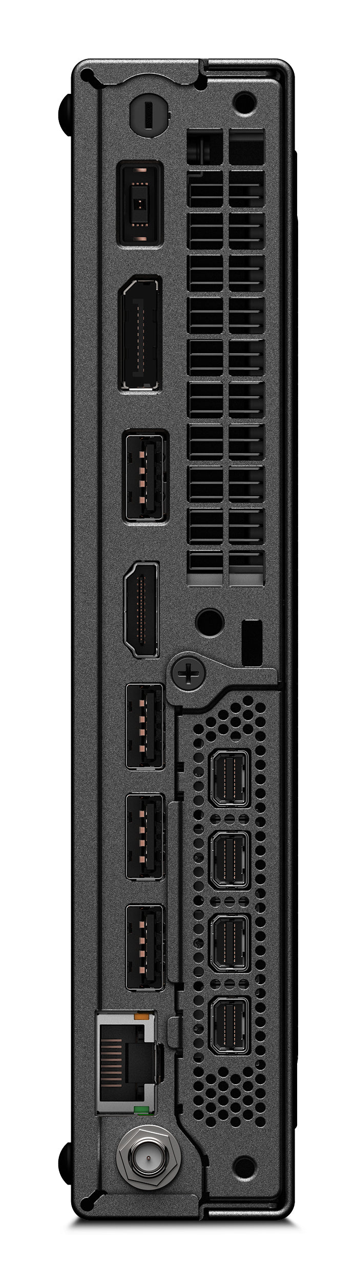 Lenovo ThinkStation P3 Tiny Intel® Core™ i7 i7-14700 64 GB DDR5-SDRAM 2 TB SSD NVIDIA T400 Windows 11 Pro Mini PC Black