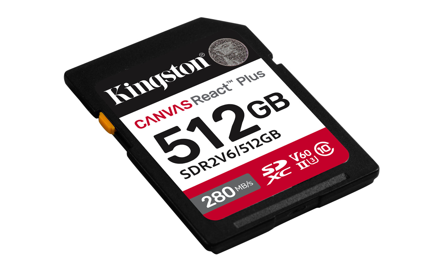 Kingston Technology Canvas React Plus 512 GB SDXC UHS-II Class 10