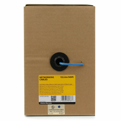 StarTech.com WIR5ECMPBL networking cable Blue 12003.9" (304.9 m) Cat5e U/UTP (UTP)