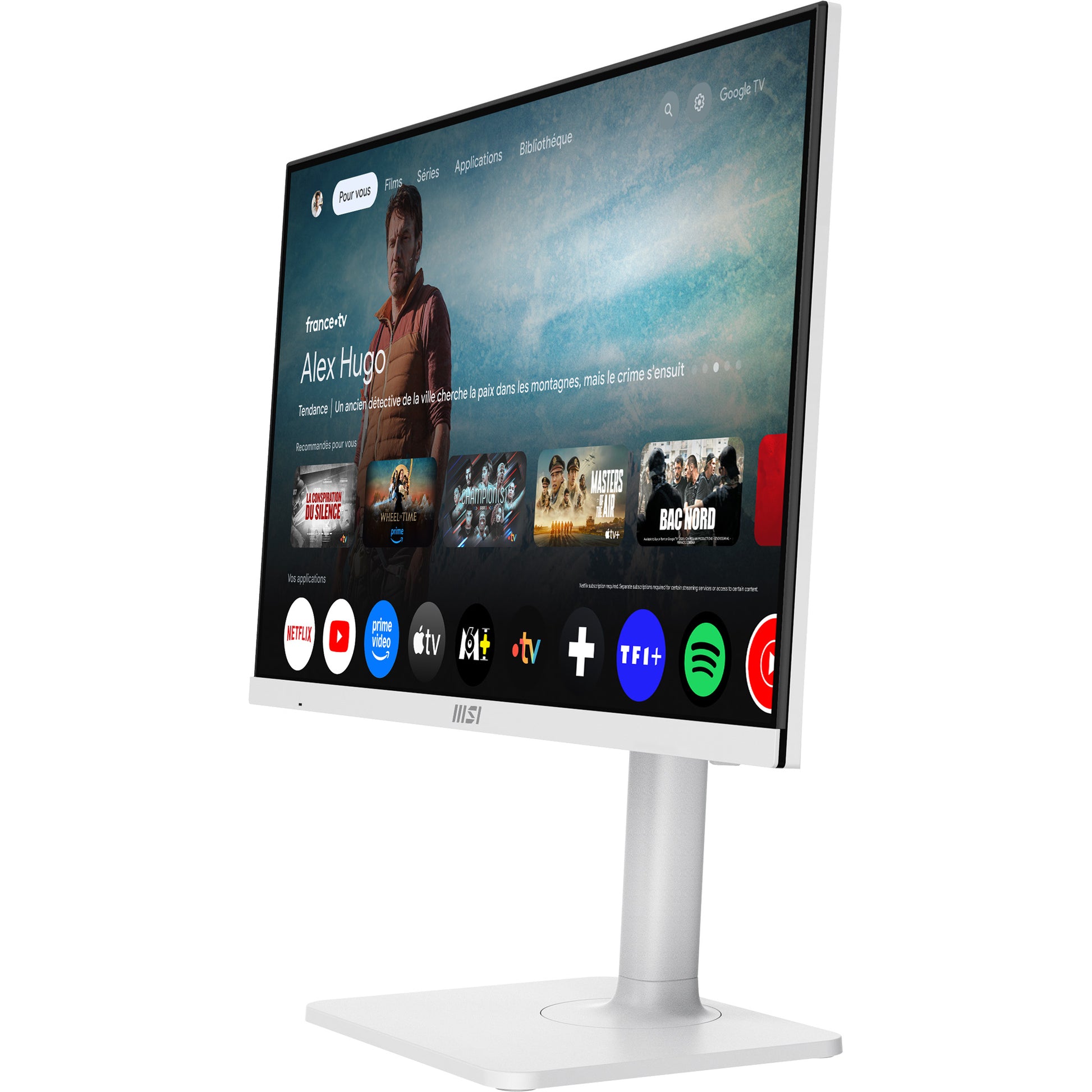 MSI Modern MD272UPSW computer monitor 27" 3840 x 2160 pixels 4K Ultra HD White