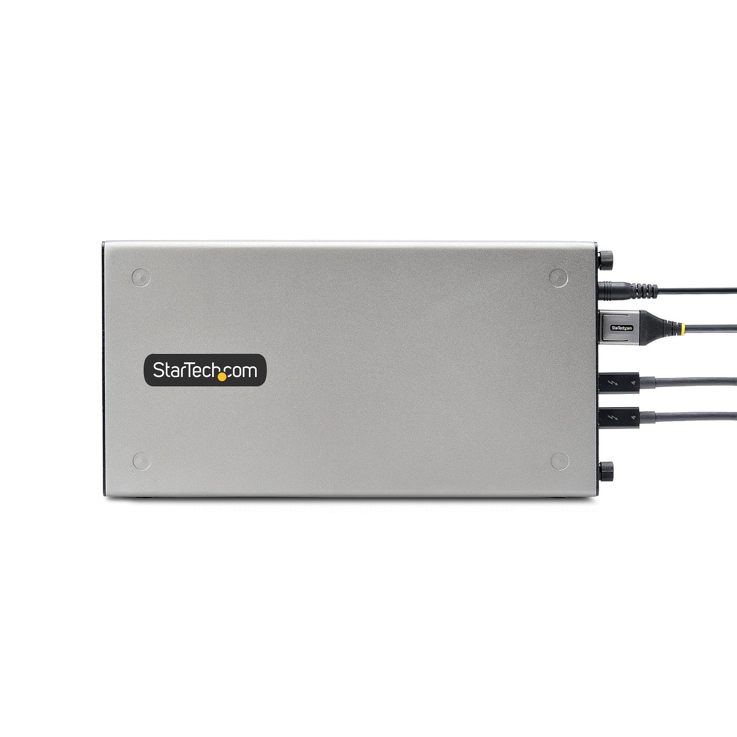 StarTech.com 2TBT3-PCIE-ENCLOSURE laptop dock/port replicator Wired Thunderbolt 3 Silver