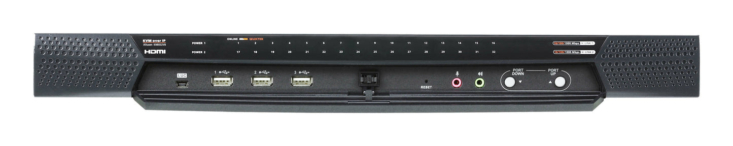 ATEN KN8032VB KVM switch Black