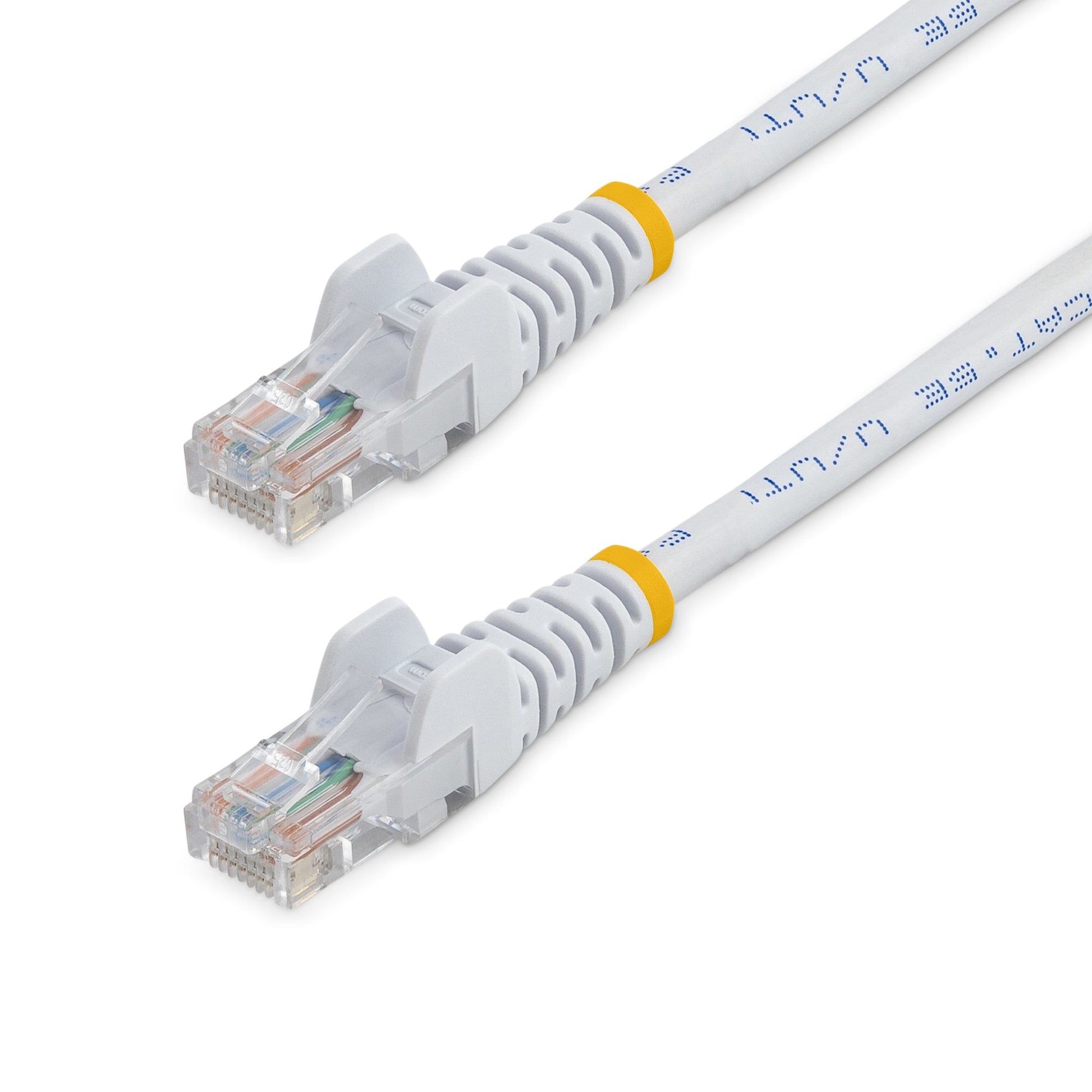 StarTech.com 15 ft White Snagless Category 5e (350 MHz) UTP Patch Cable networking cable 179.9" (4.57 m)