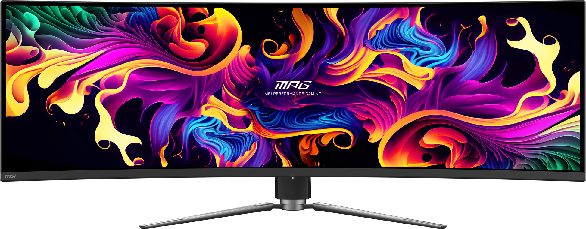 MSI MPG 491CQP QD-OLED computer monitor 49" 5120 x 1440 pixels DQHD Black