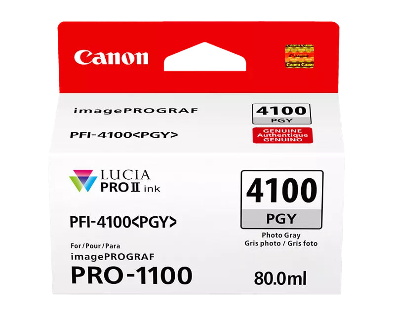 Canon LUCIA PRO II ink cartridge 1 pc(s) Original Photo Gray