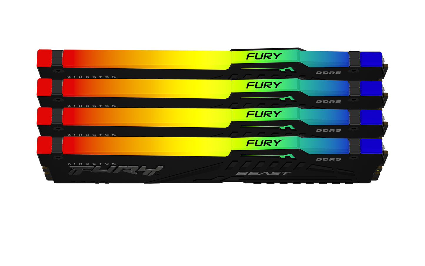 Kingston Technology FURY Beast RGB memory module 64 GB 4 x 16 GB DDR5 6000 MT/s