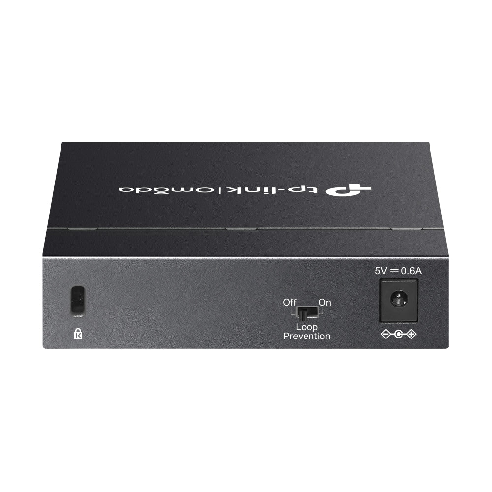 TP-Link Omada DS105G network switch Unmanaged Gigabit Ethernet (10/100/1000) Black
