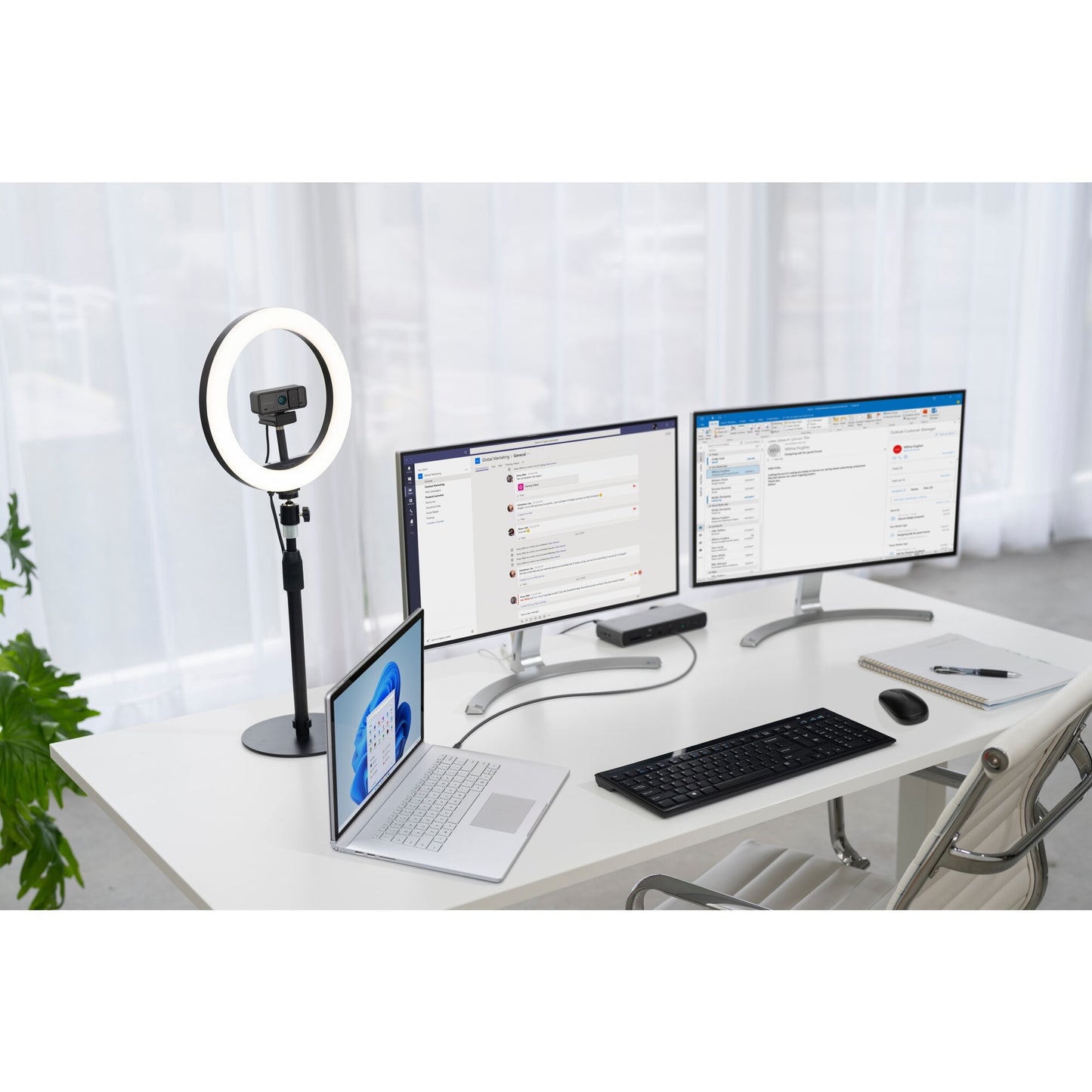 Kensington W1050 webcam 2 MP 1920 x 1080 pixels USB Black