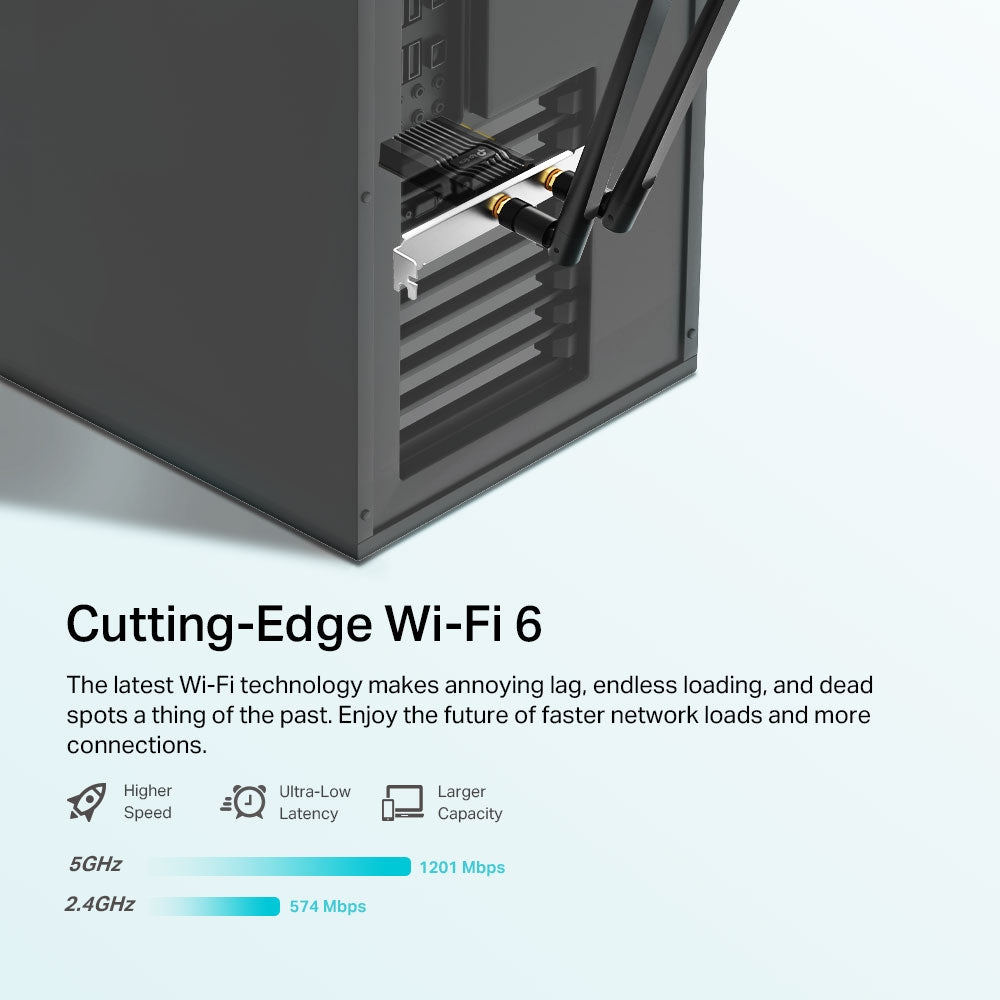 TP-Link Archer TX20E Internal WLAN / Bluetooth 1800 Mbit/s