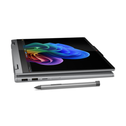 Lenovo IdeaPad 5 2-in-1 14Q8X9 Copilot+ PC Qualcomm Snapdragon X1P-42-100 Hybrid (2-in-1) 14" Touchscreen WUXGA 16 GB LPDDR5x-SDRAM 1 TB SSD Wi-Fi 7 (802.11be) Windows 11 Home English Gray