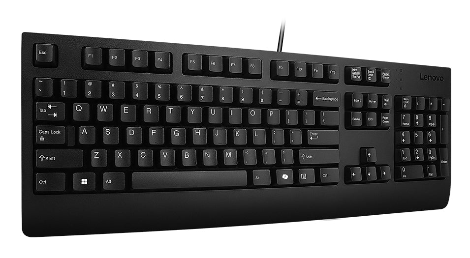 Lenovo Preferred Pro II USB (ES) keyboard Home/Office Black