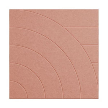 Middle Atlantic Products Focal Point TruTile Acoustic Wall Panel in Shadow Gray, Wide Arc