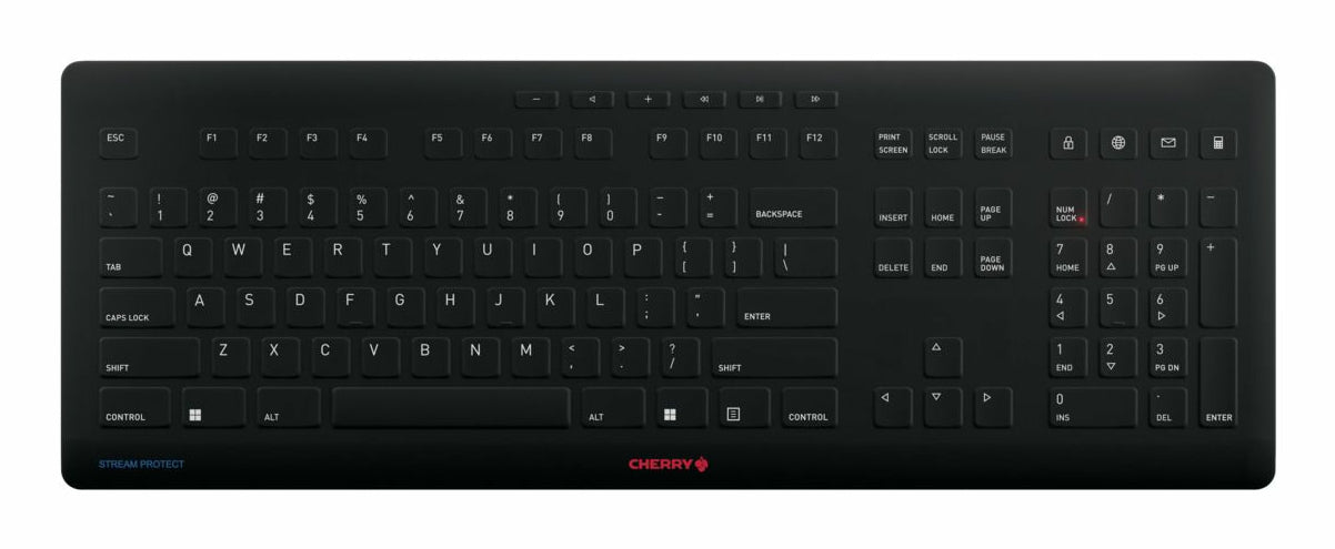 CHERRY JK-8552US-2 keyboard Universal RF Wireless QWERTY US English Black
