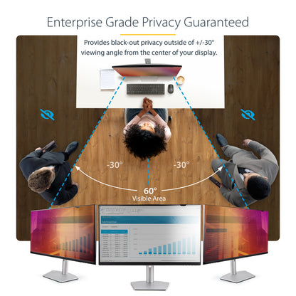 StarTech.com 2461G-PRIVACY-SCREEN display privacy filters 24" Monitor Frameless display privacy filter