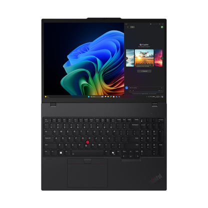 Lenovo ThinkPad T16 Gen 4 (AMD) Copilot+ PC AMD Ryzen AI 7 350 Laptop 16" Touchscreen WUXGA 32 GB DDR5-SDRAM 512 GB SSD Wi-Fi 7 (802.11be) Windows 11 Pro Black