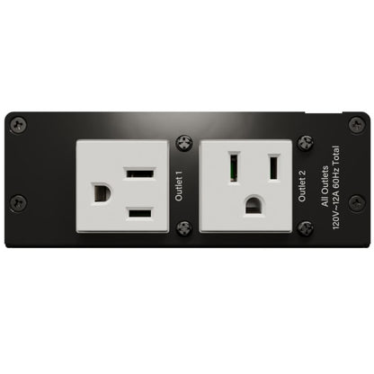 Middle Atlantic Products PDX-215C power distribution unit (PDU) 2 AC outlet(s) 0U Black, White