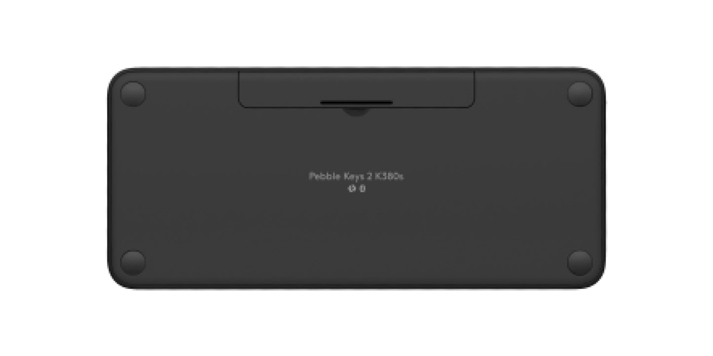 Logitech Pebble Keys 2 K380s keyboard Universal Bluetooth QWERTY English Graphite
