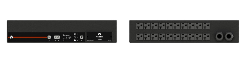 Vertiv Geist AN01X2R0-20S203-2TL5TL5A011-D power distribution unit (PDU) 20 AC outlet(s) 0U Black