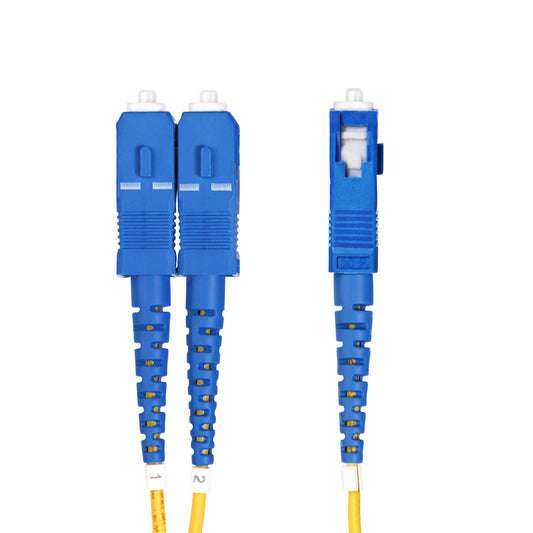 StarTech.com SMLCSC-OS2-15M InfiniBand/fibre optic cable 590.6" (15 m) LC SC Yellow
