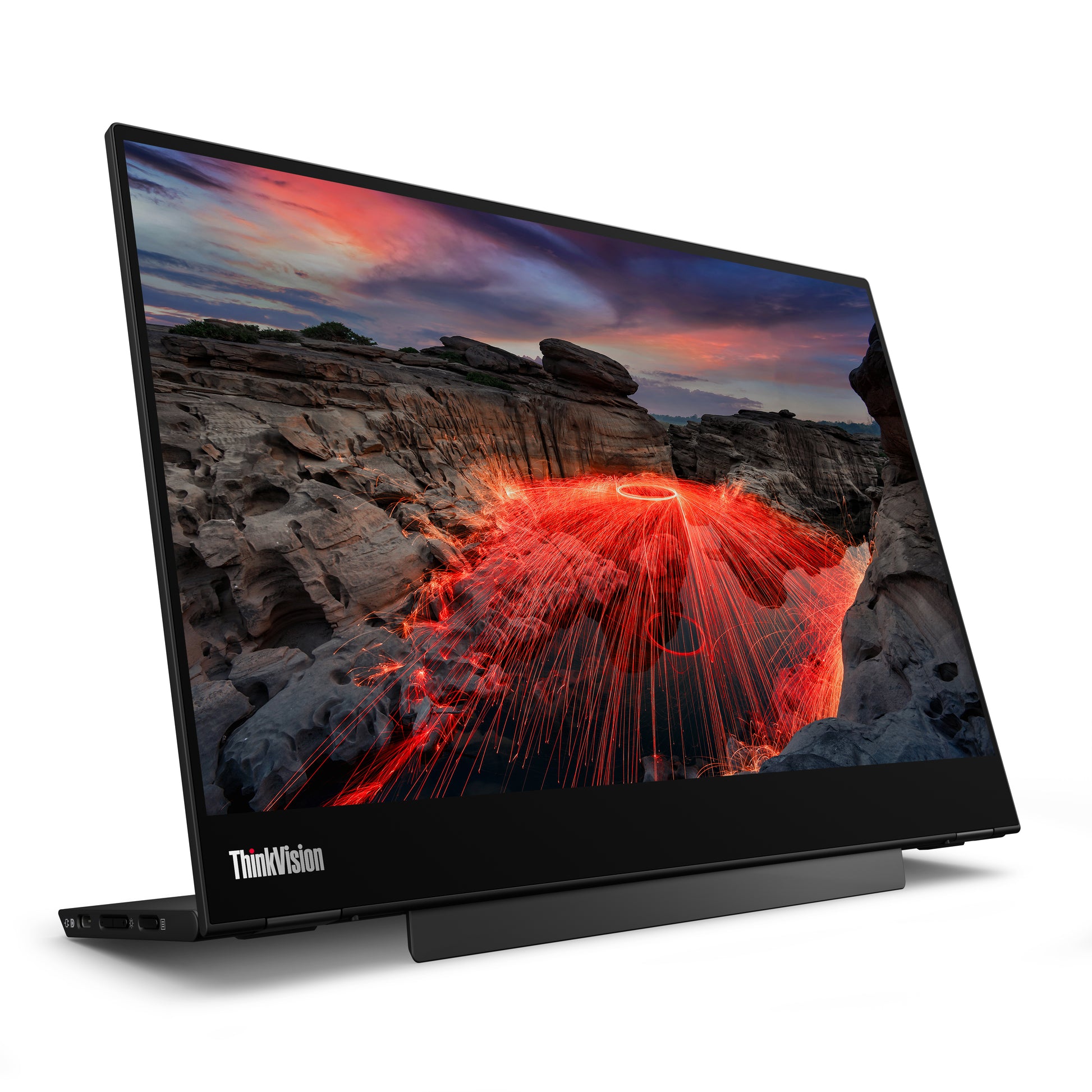 Lenovo ThinkVision M14t computer monitor 14" 2240 x 1400 pixels 2.2K LED Touchscreen Black