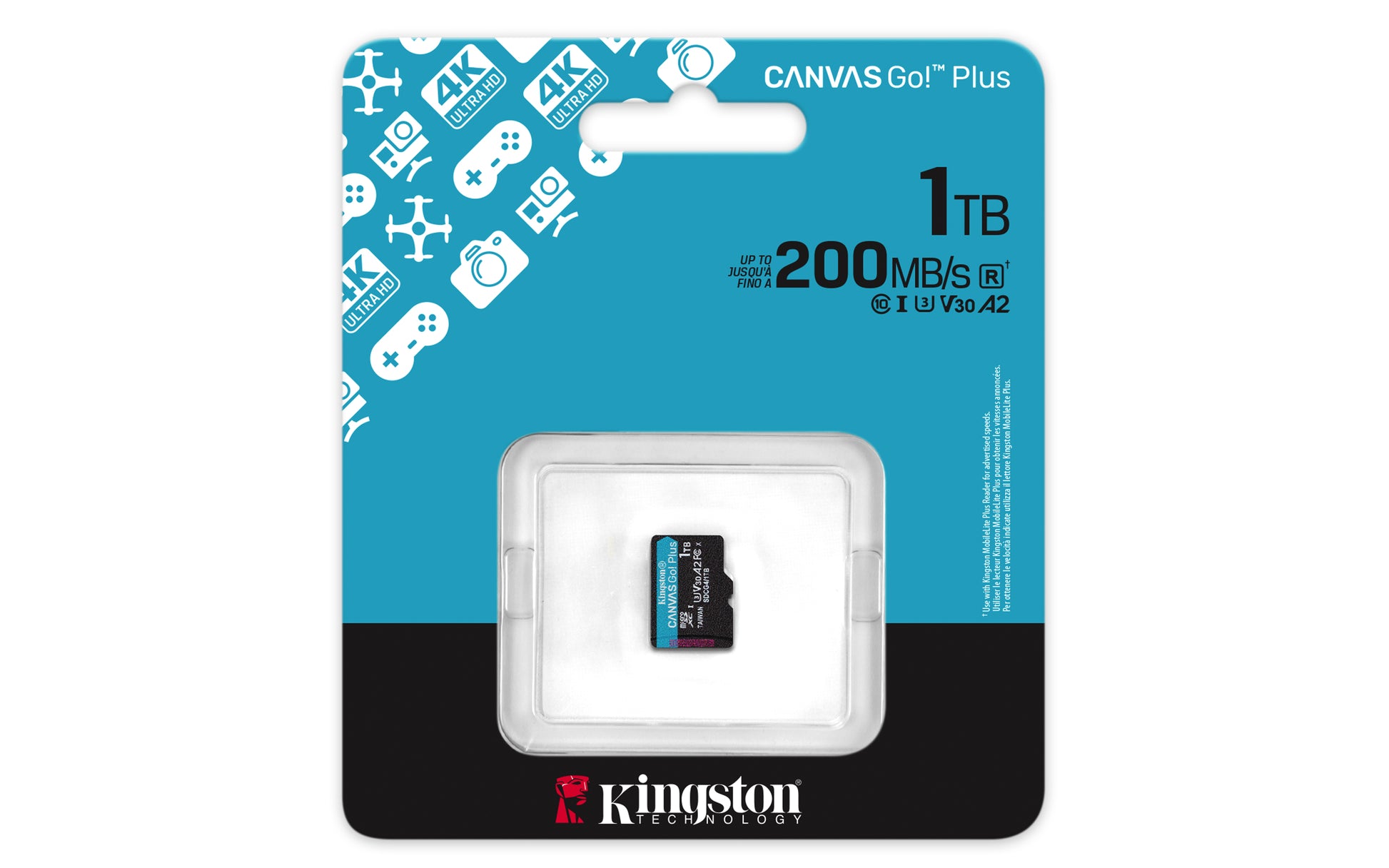 Kingston Technology Canvas Go! Plus 1 TB MicroSD UHS-I Class 10