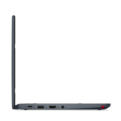 Lenovo 300w 2-in-1 Gen 5 Intel® N N150 Hybrid (2-in-1) 11.6" Touchscreen HD 8 GB LPDDR5-SDRAM 128 GB SSD Wi-Fi 6E (802.11ax) Windows 11 Pro English Gray