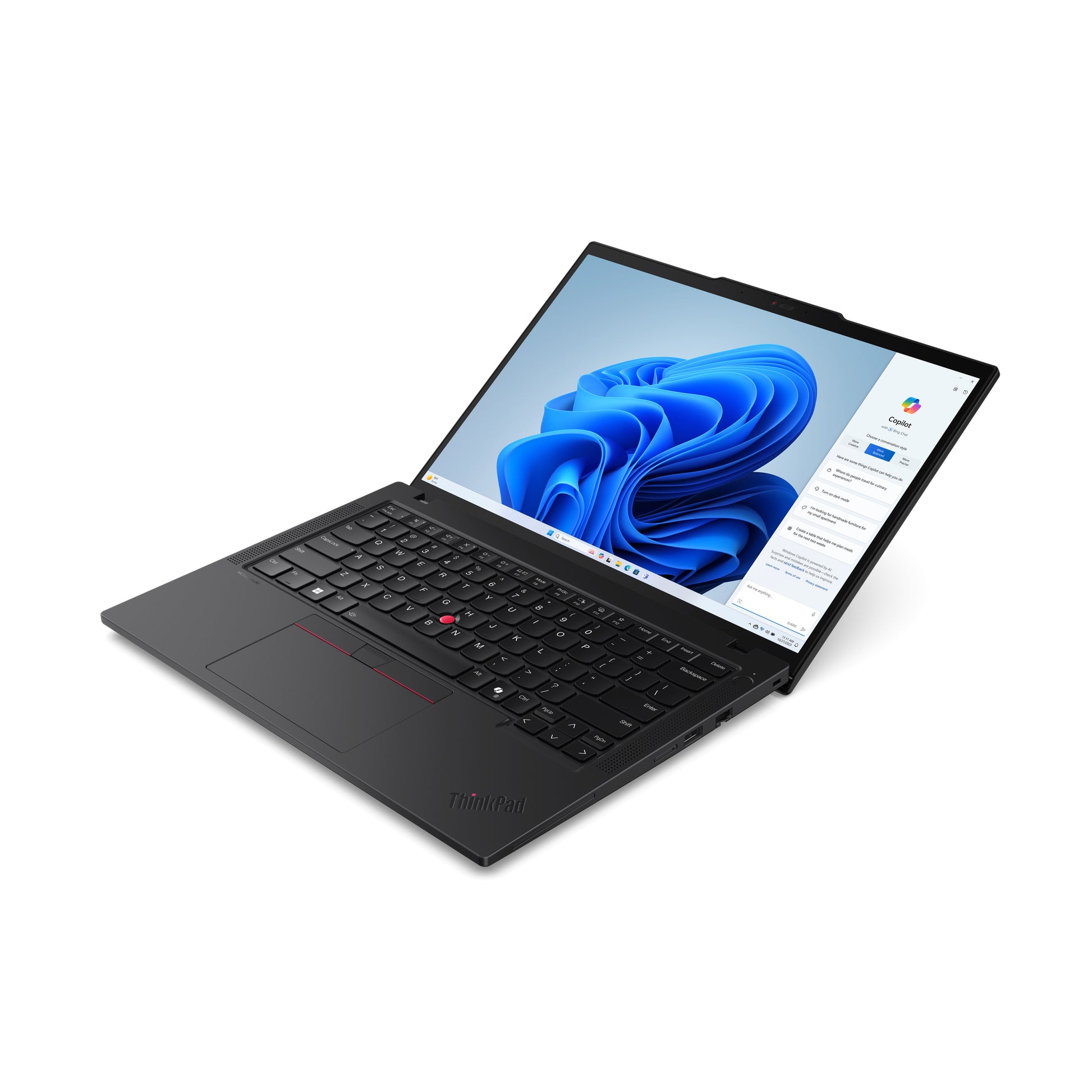 Lenovo ThinkPad T14 Gen 5 (Intel) Intel Core Ultra 5 135U Laptop 14" Touchscreen WUXGA 32 GB DDR5-SDRAM 512 GB SSD Wi-Fi 6E (802.11ax) Windows 11 Pro English Black