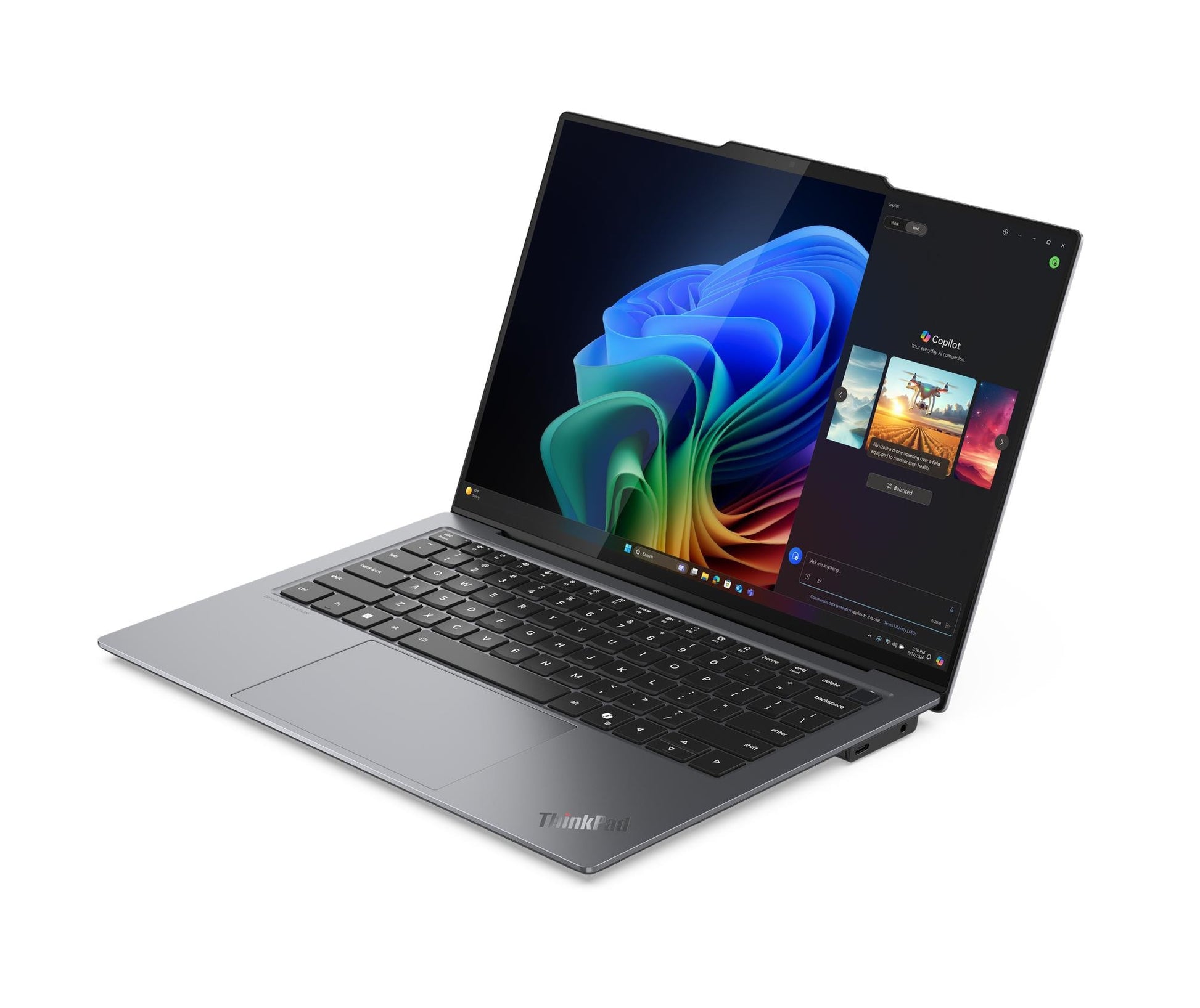 Lenovo ThinkPad X9-14 Gen 1 Aura Edition Copilot+ PC Intel Core Ultra 5 238V Laptop 14" WUXGA 32 GB LPDDR5x-SDRAM 1 TB SSD Wi-Fi 7 (802.11be) Windows 11 Pro English Gray