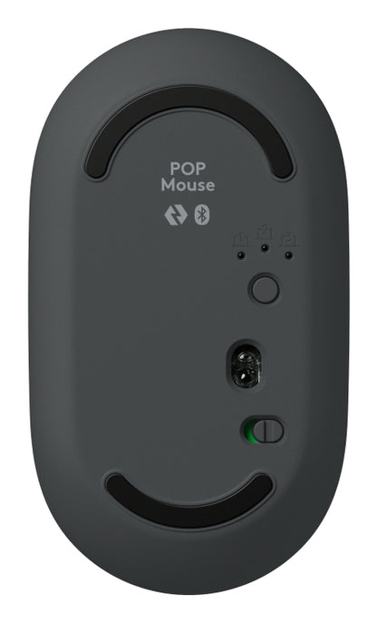 Logitech POP Icon Combo keyboard Mouse included Universal Bluetooth QWERTY English Granite, Green