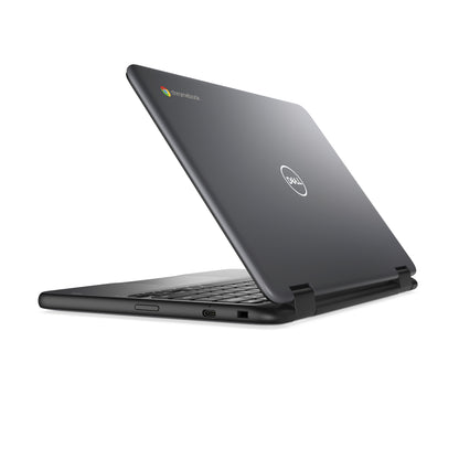 DELL Chromebook 3120 2-in-1 Intel® N N100 11.6" Touchscreen HD 4 GB LPDDR5-SDRAM 64 GB eMMC Wi-Fi 6 (802.11ax) ChromeOS Black